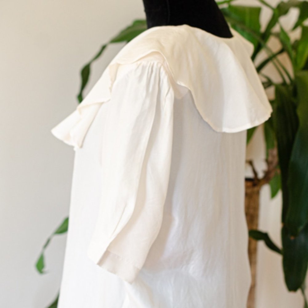 Notations White Ruffle Blouse - image 4